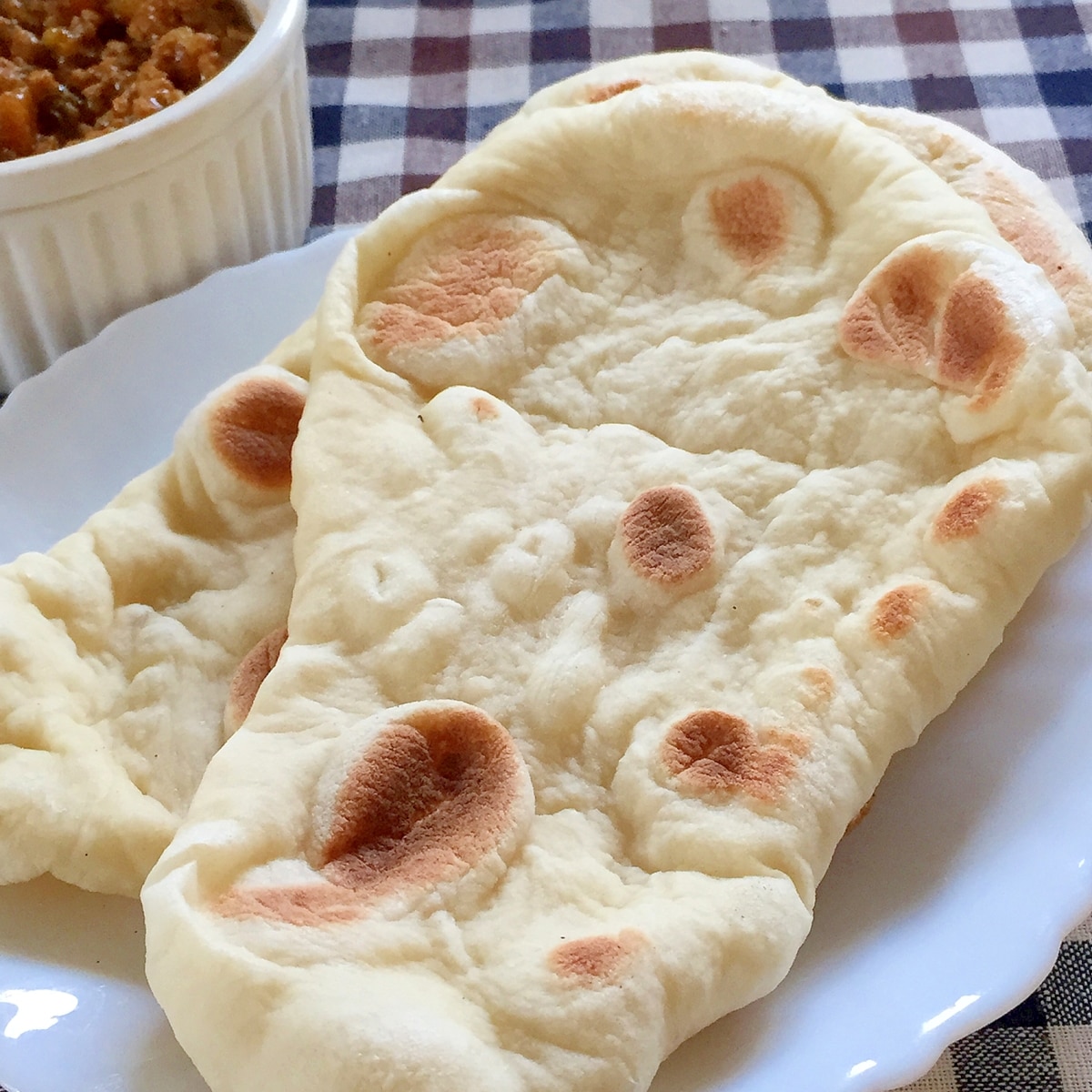 カレーのお供に 簡単もちもちナン レシピ 作り方 By みさきらりんず 楽天レシピ